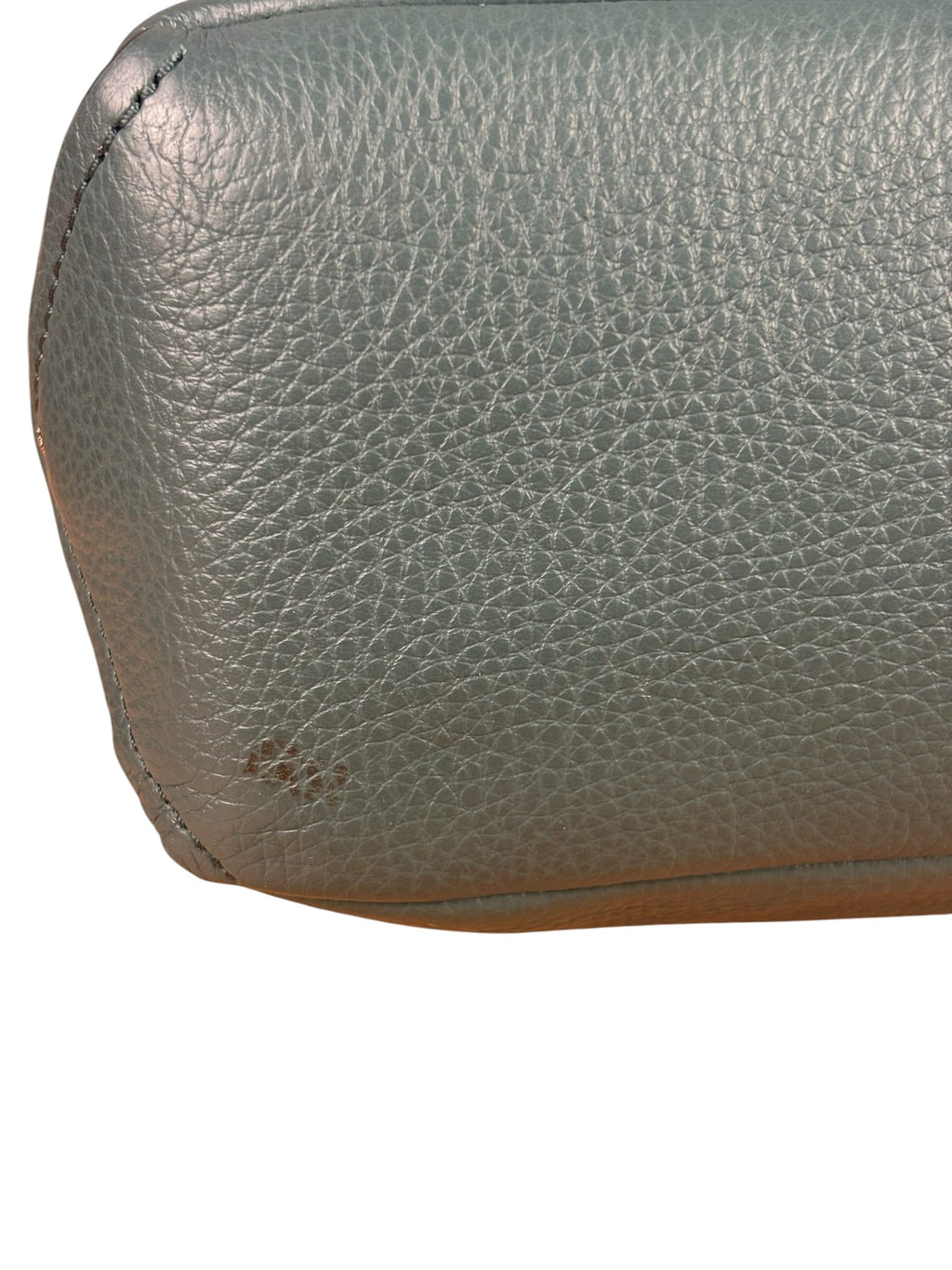 Coach Green Pebbled Leather Rogue Shoulder Bag