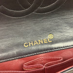 Chanel Black Quilted Leather Mini Flap Bag  2011