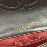 Chanel Black Quilted Leather Mini Flap Bag  2011