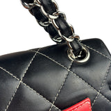Chanel Colorblock Quilted Lambskin Medium Double Flap Bag 2013