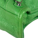 Balenciaga Green Leather Small Le City Two-Way Bag
