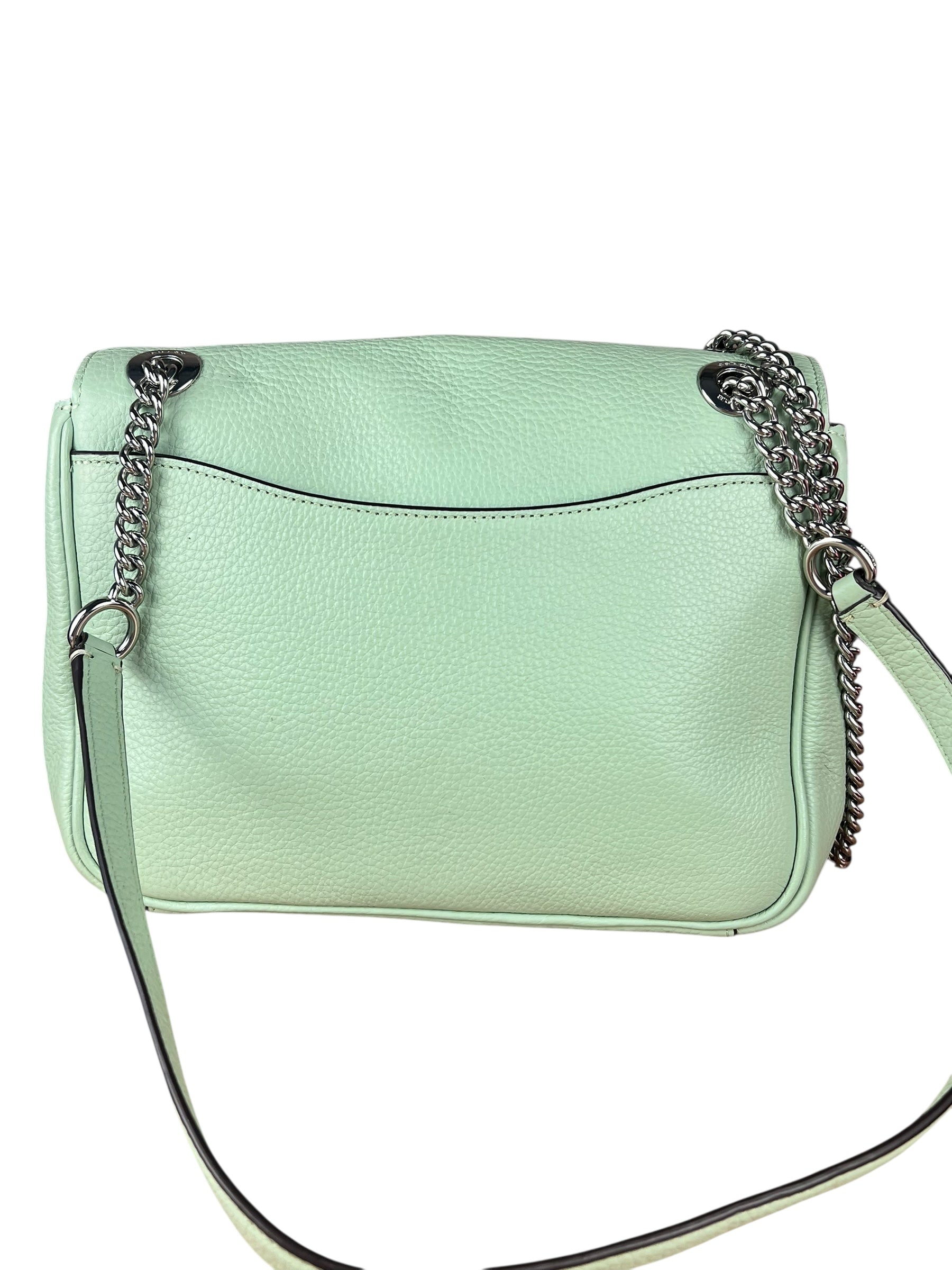 Coach Leather Klare Crossbody 25 Green