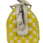 Louis Vuitton Cream/Yellow Damier Cubic Printemps Etè Speedy 2013