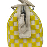 Louis Vuitton Cream/Yellow Damier Cubic Printemps Etè Speedy 2013