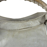 Balenciaga Ivory Leather Classic City Bag