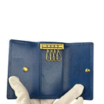 Louis Vuitton Navy Blue Epi Leather Key Holder