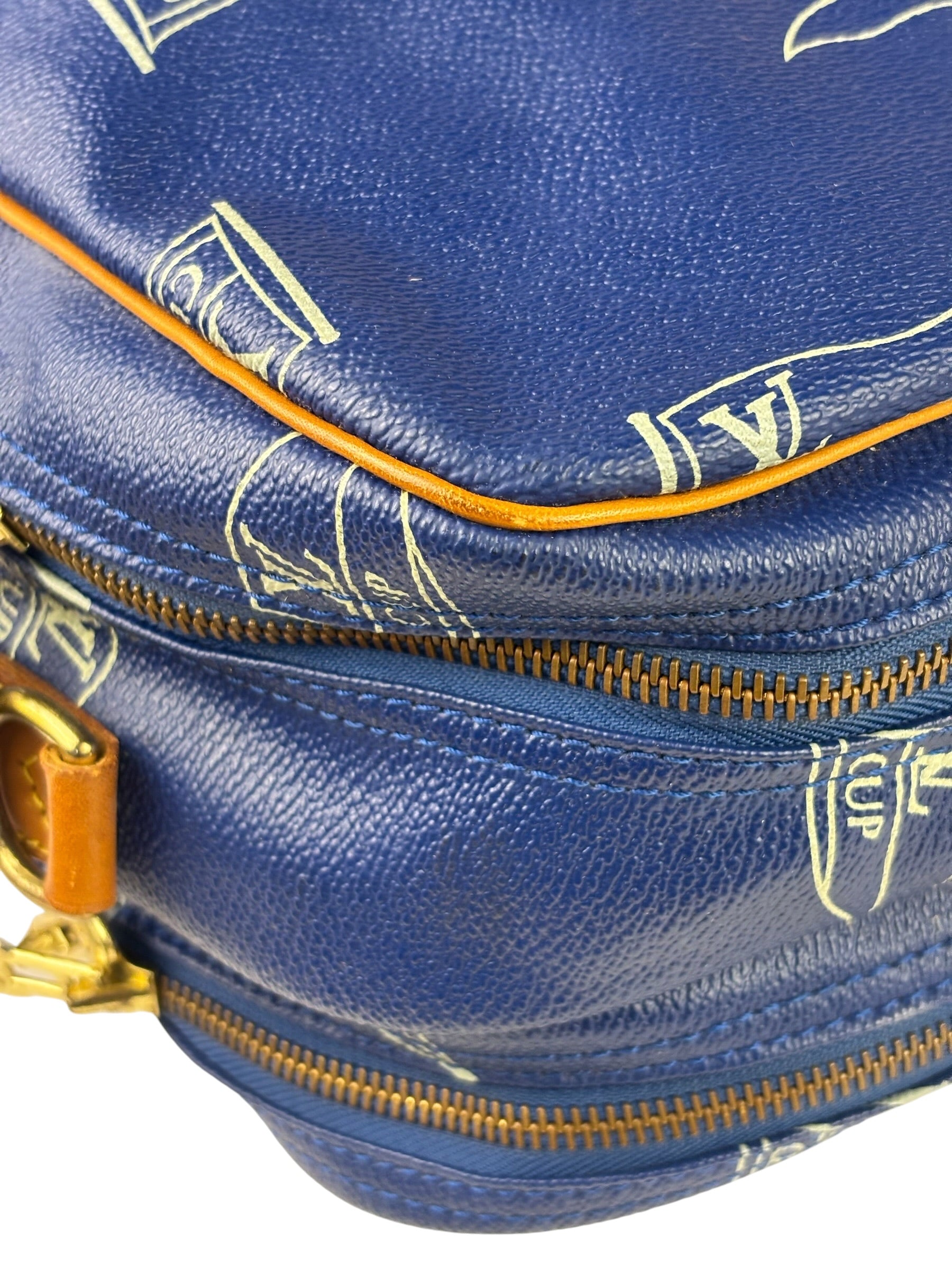 Louis Vuitton Blue LV Cup Sac Cowes Messenger