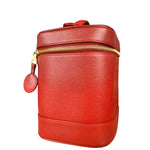 Chanel Red Caviar Vanity Cosmetic Case