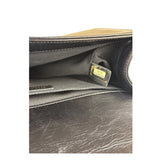 Chanel Black Leather Boy Flap Shoulder Bag 2017