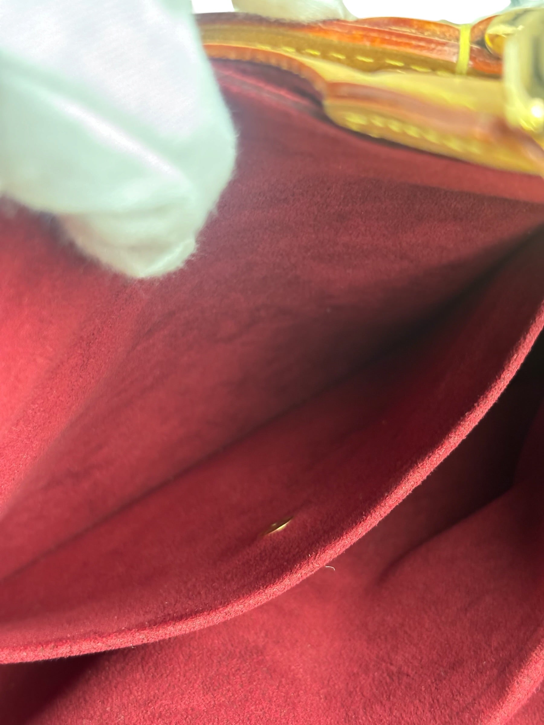 Louis Vuitton White Murakami Ursula Handbag