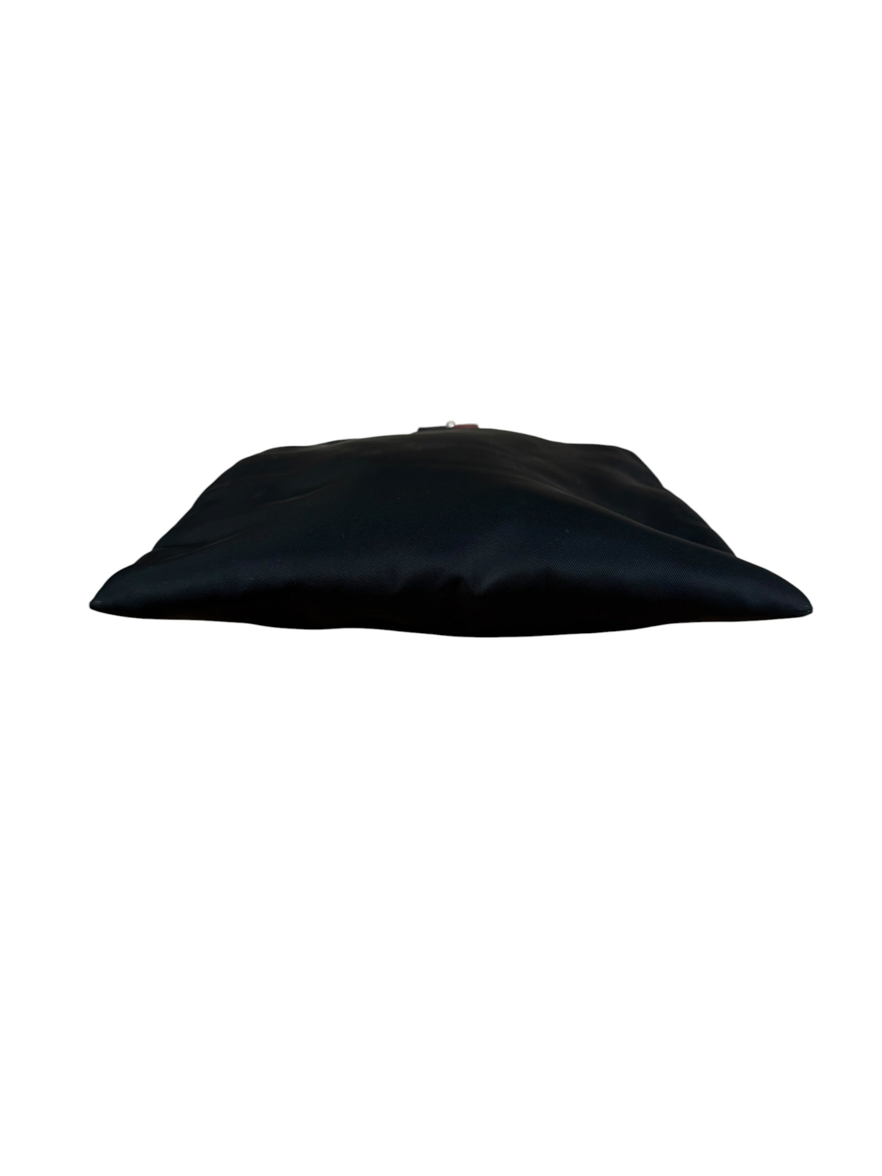 Prada Black Tessuto Small Zip Tote