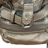 Chloe Metallic Taupe Vintage Paddington