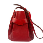 Louis Vuitton Red Epi Leather Castilian Sac D'Epaule Shoulder Bag