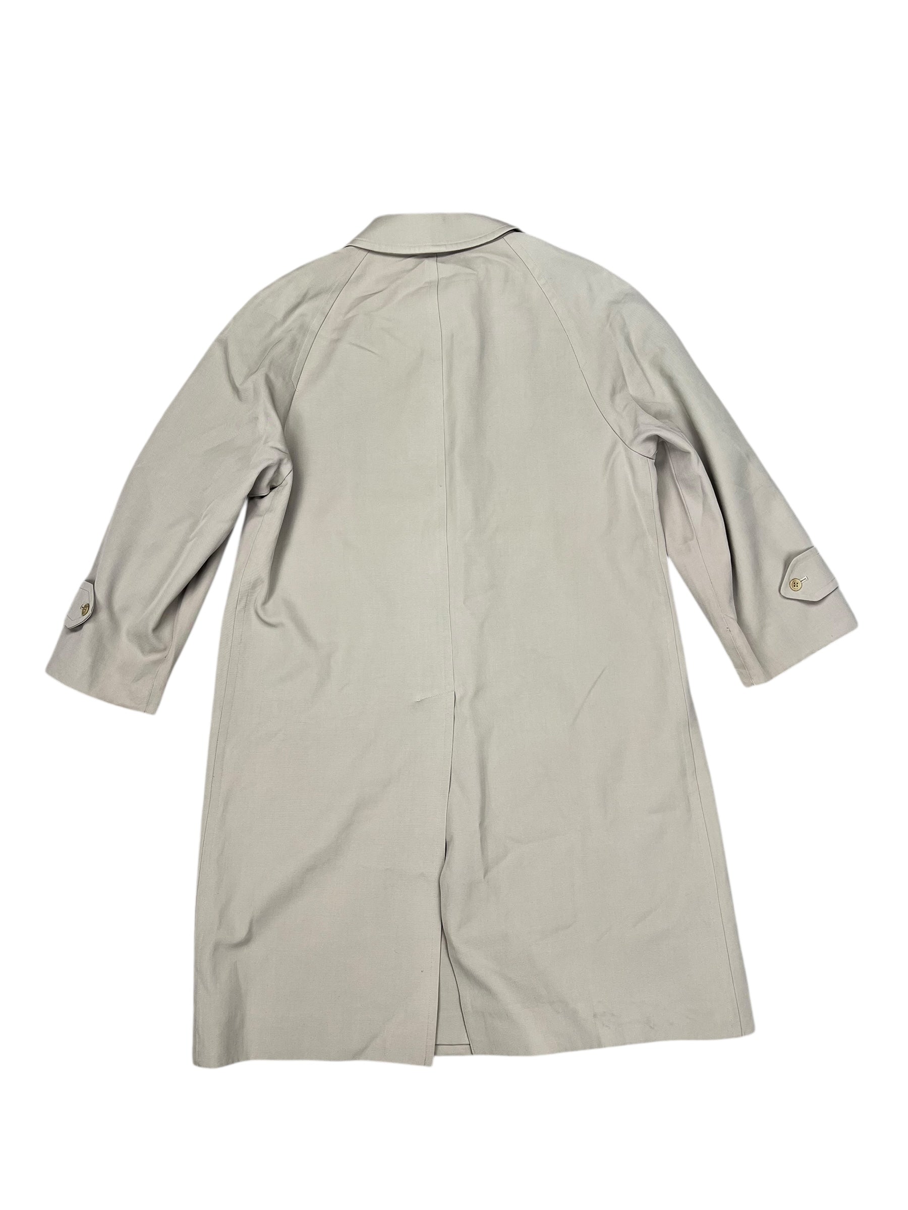 Burberry Vintage Khaki Trench Coat