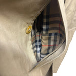 Burberry Vintage House Check Lined Long Coat
