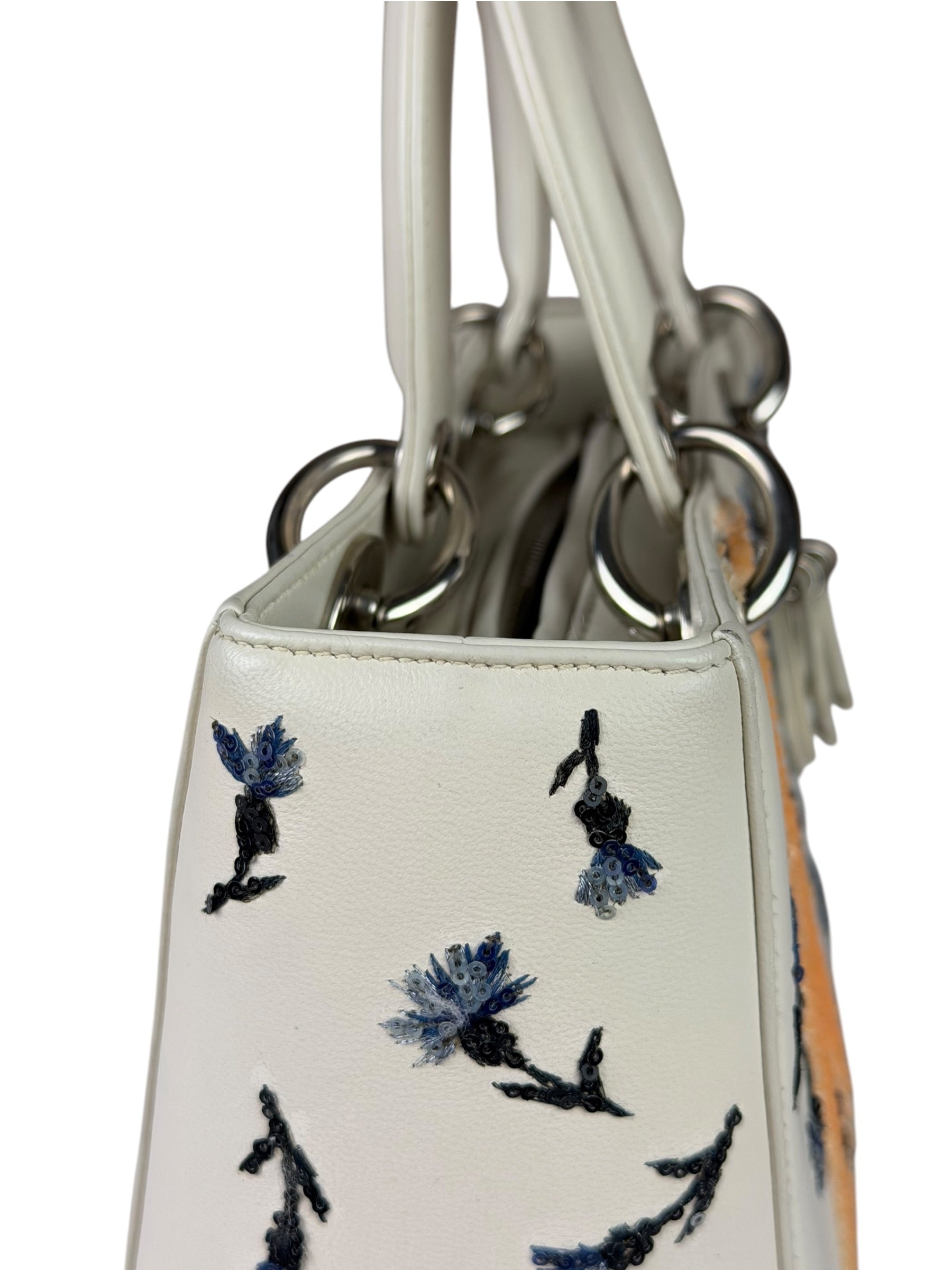 Christian Dior Medium Sequin Embroidered Lady Dior