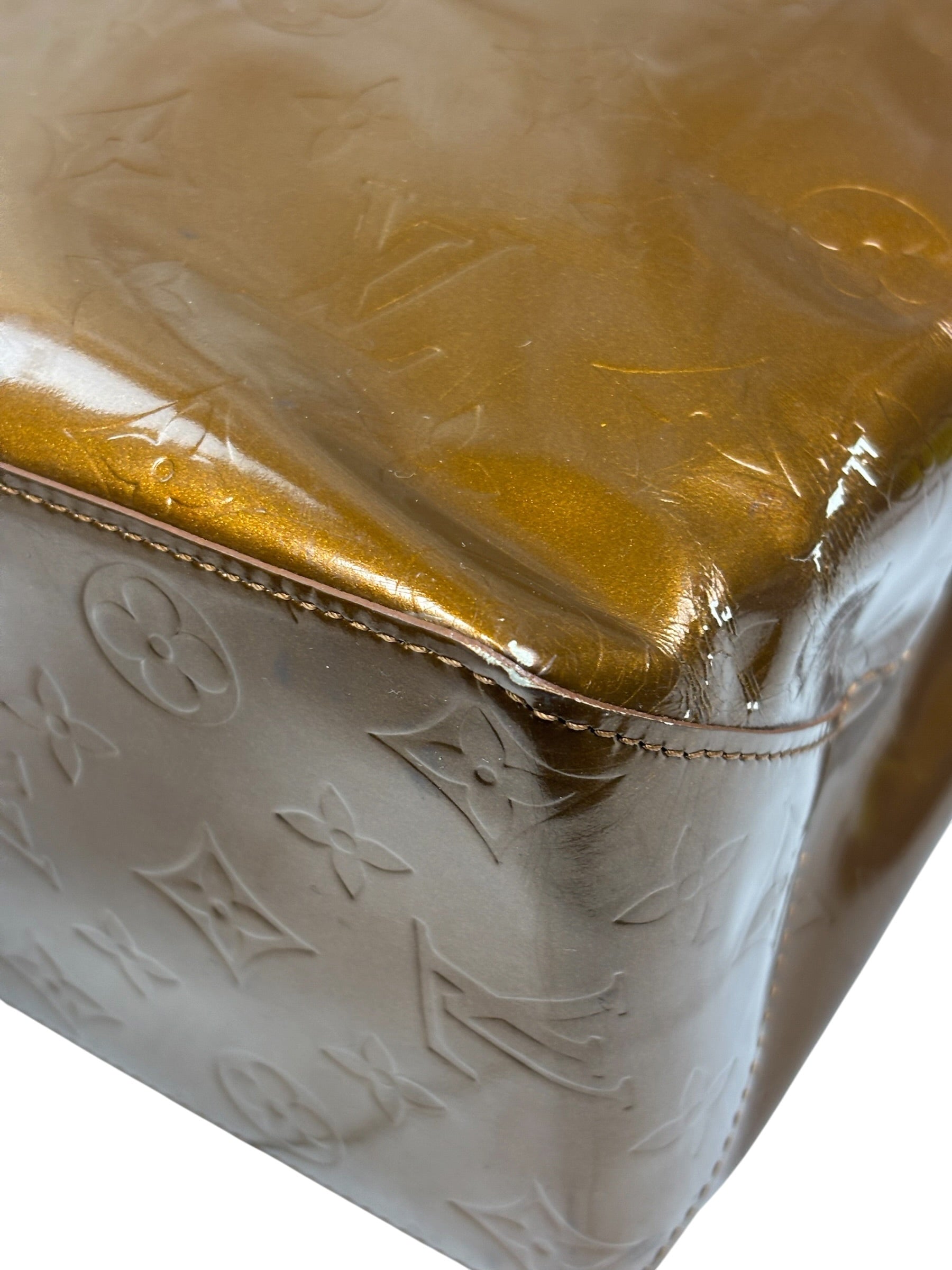 Louis Vuitton Bronze Vernis Reade Tote
