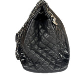 Chanel Black Quilted Leather Tote Bag 2014