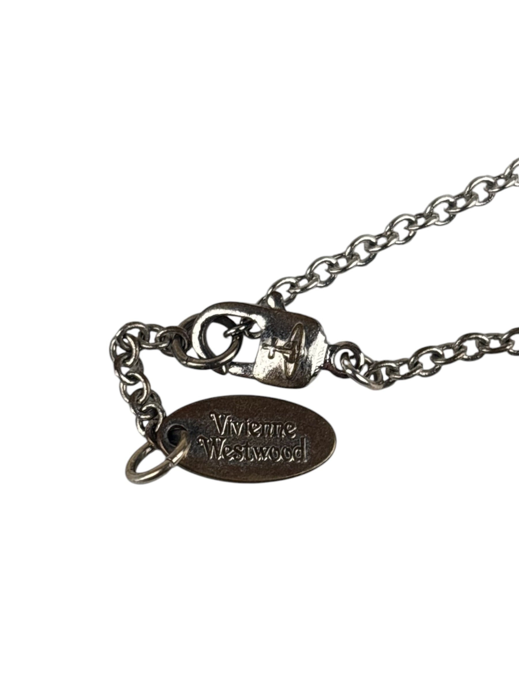 Vivienne Westwood Silver Mini Bas Relief Bracelet