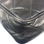 Chanel Black Diamond Stitch Camera Crossbody