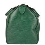 Louis Vuitton Vintage Green Epi Speedy 35