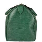 Louis Vuitton Vintage Green Epi Speedy 35