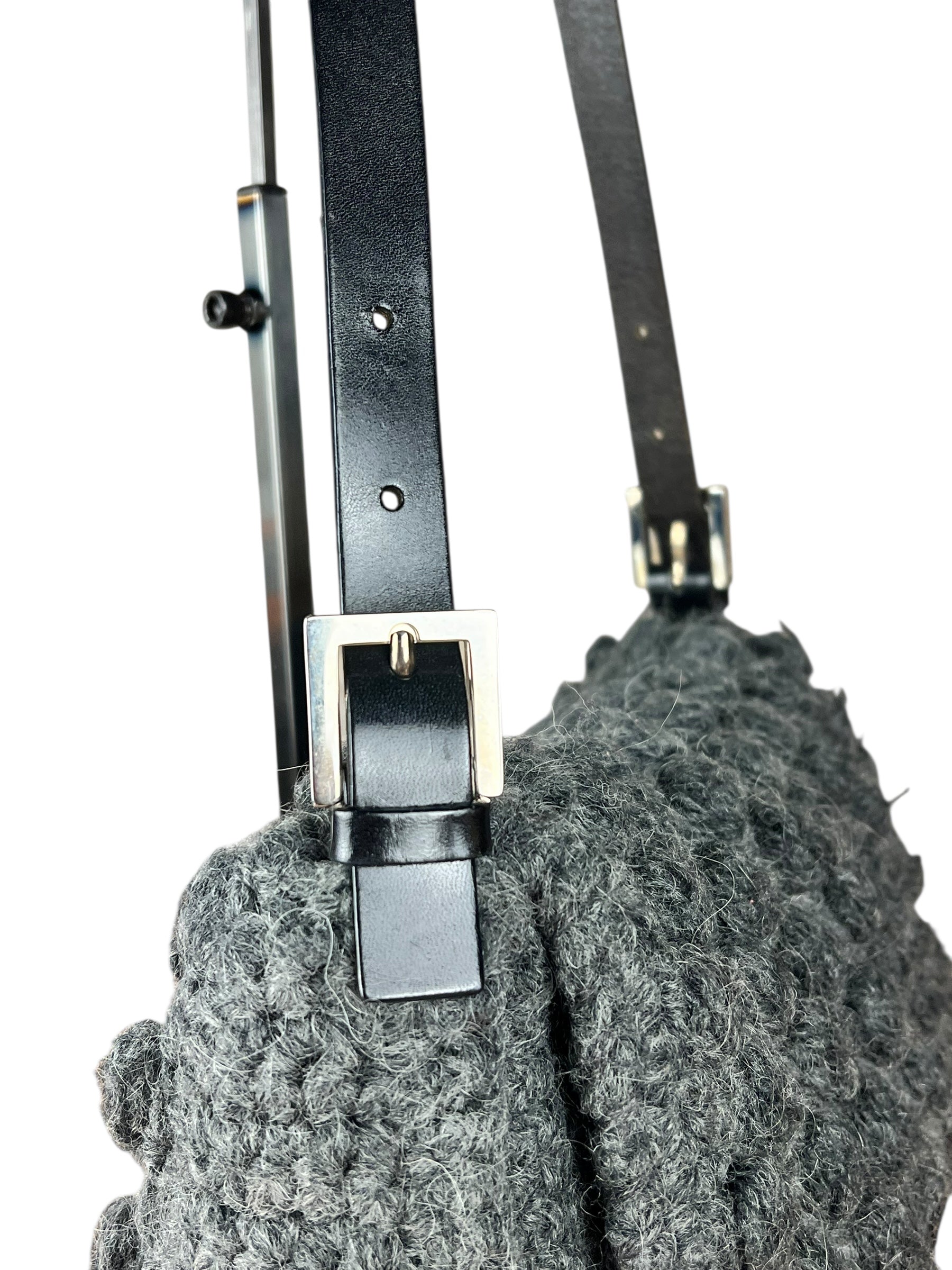 Fendi Crochet Wool Mamma Baguette
