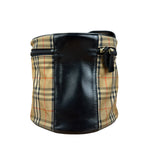 Burberry Vintage Nova Check Top Handle Vanity Bag
