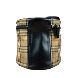 Burberry Vintage Nova Check Top Handle Vanity Bag