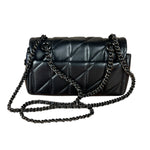 Coach Nappa Leather Black Tabby 18 Crossbody