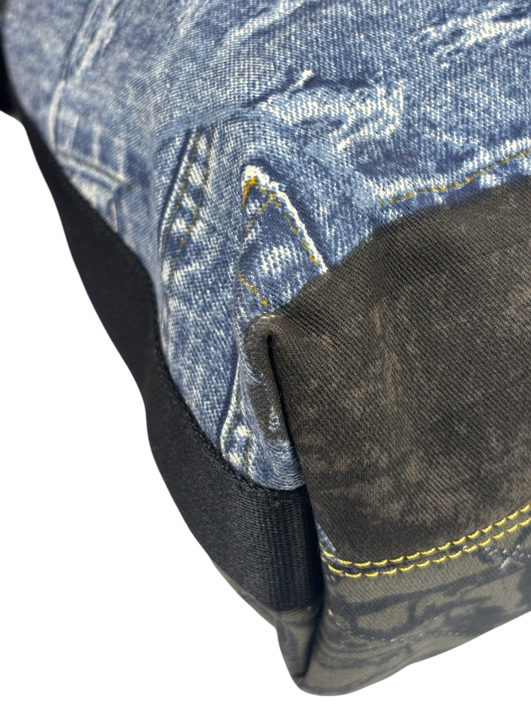 Christian Dior Denim Miss Diorelle Large Crossbody Bag