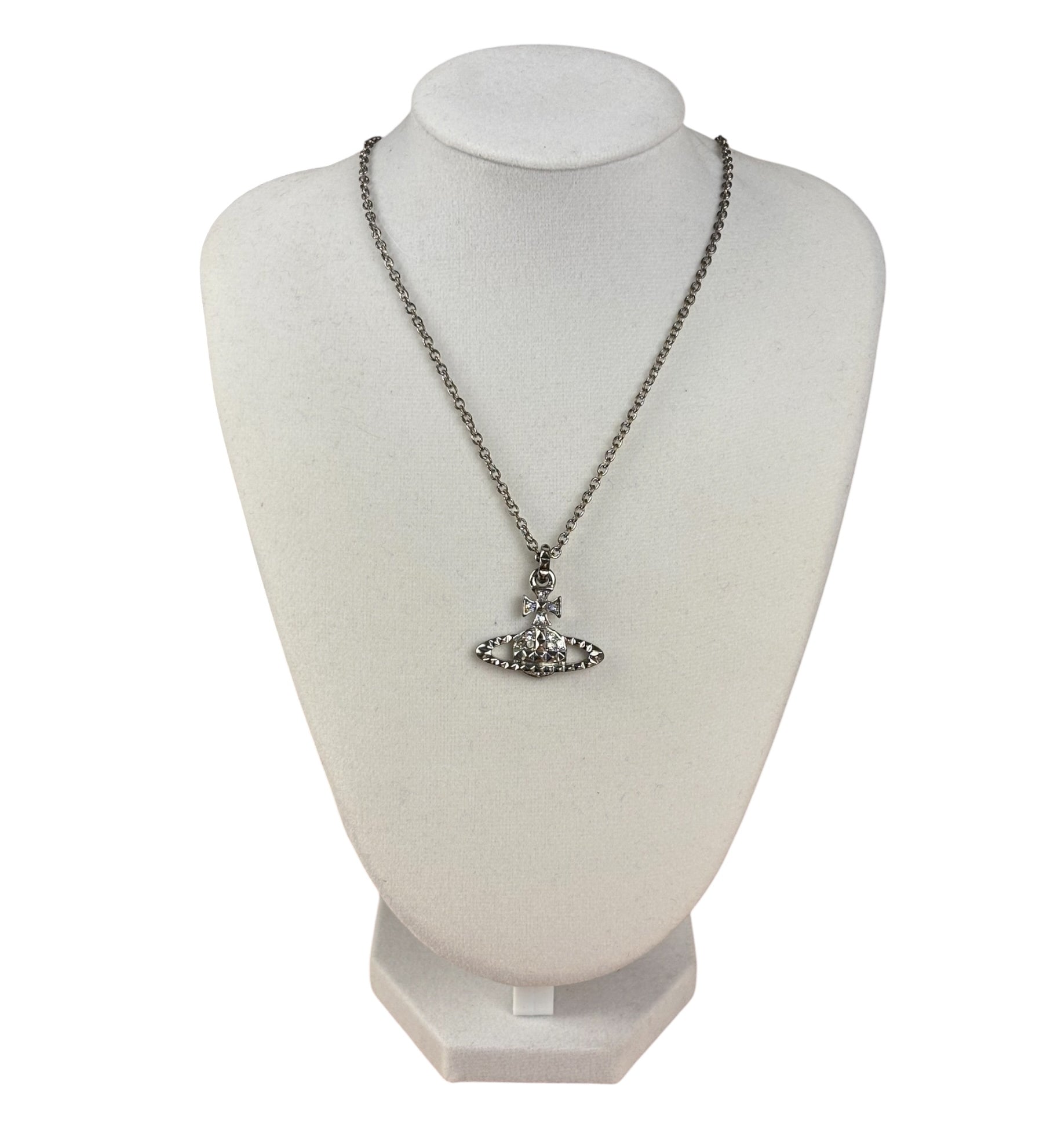 Vivienne Westwood Mini Bas Relief Sovereign Orb Pendant Necklace