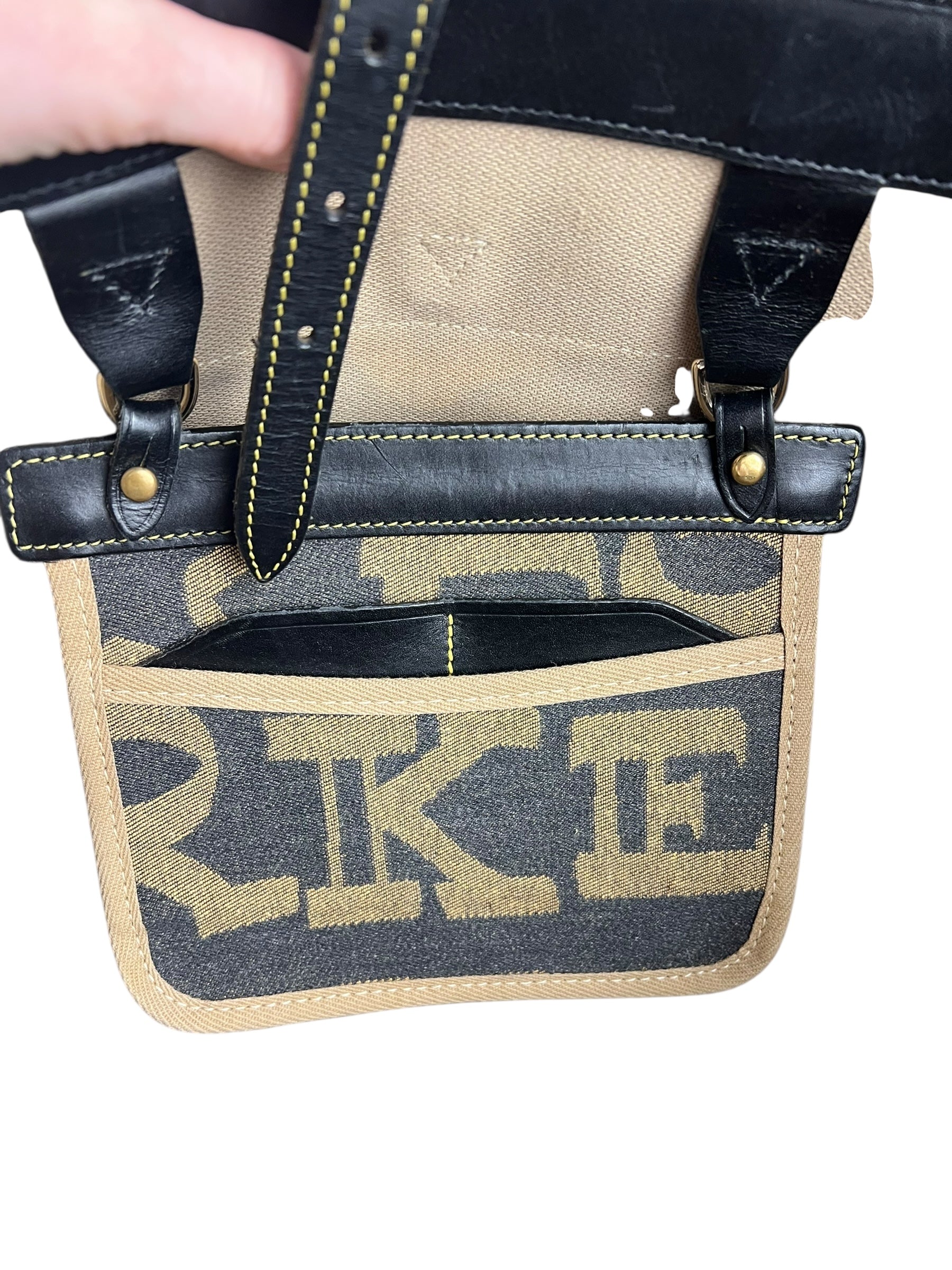 Dooney & Burke Vintage Canvas Logo Tote