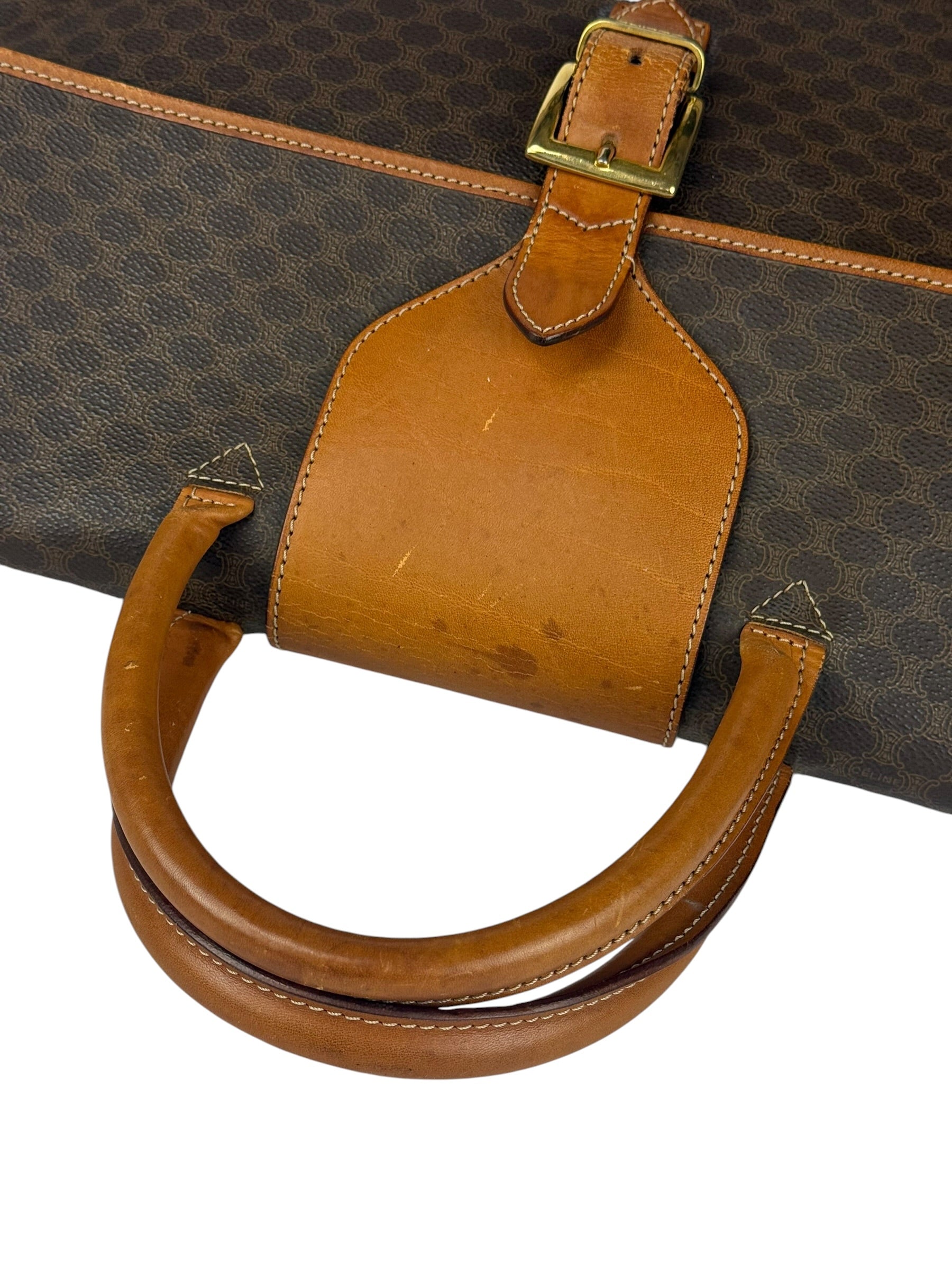 Celine Vintage Macadam Travel Bag