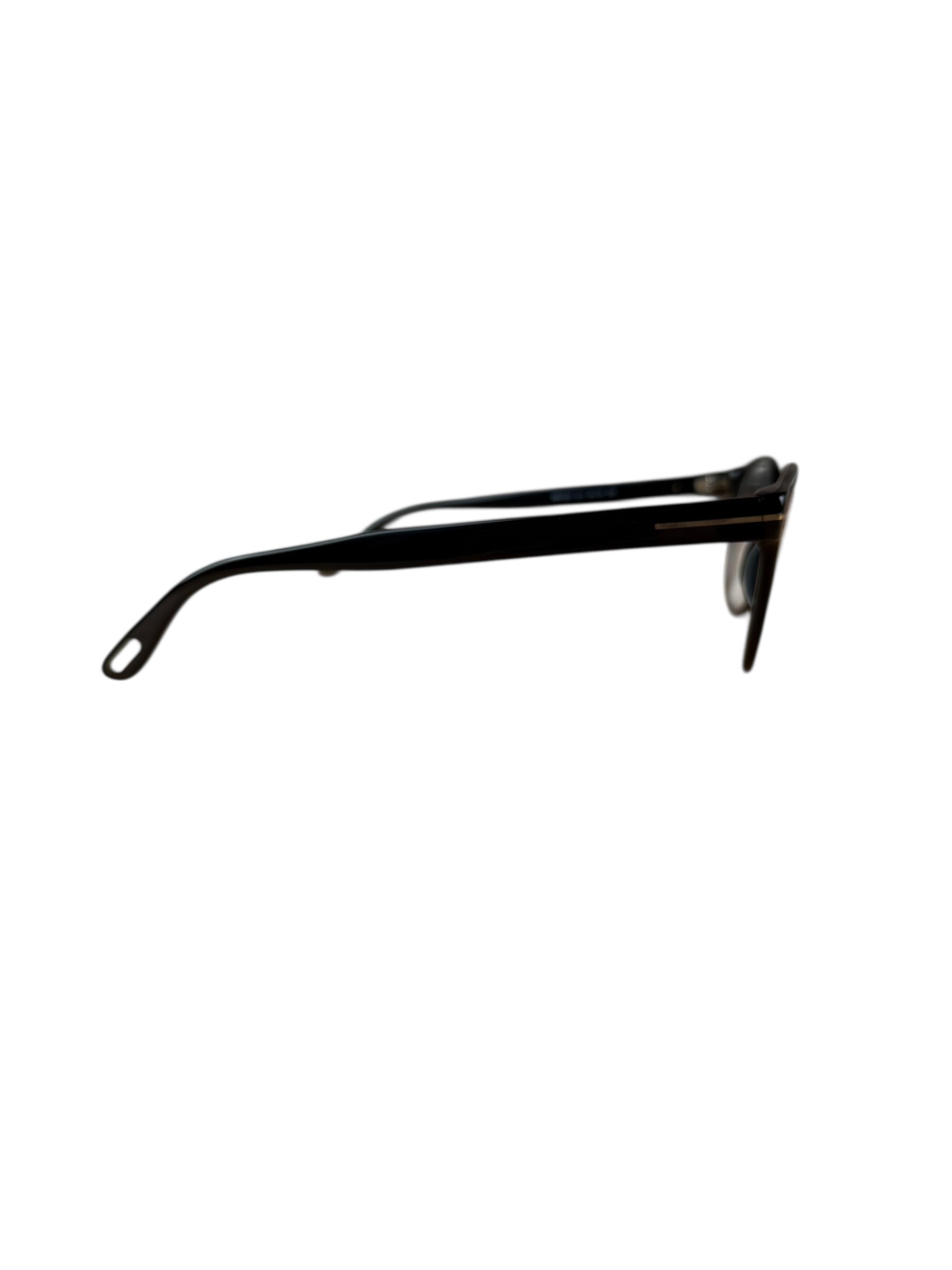 Tom Ford Black Round Eyeglasses