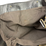 Fendi Black Leather Etniko Du Jour Shoulder Bag