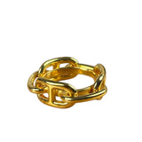 Hermes Regate Gold-Tone Scarf Ring