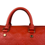 Louis Vuitton Orange Monogram Empreinte Speedy Bandouliere 30