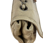 Chanel Light Grey Quilted Mademoiselle Chain Flap Bag 2008