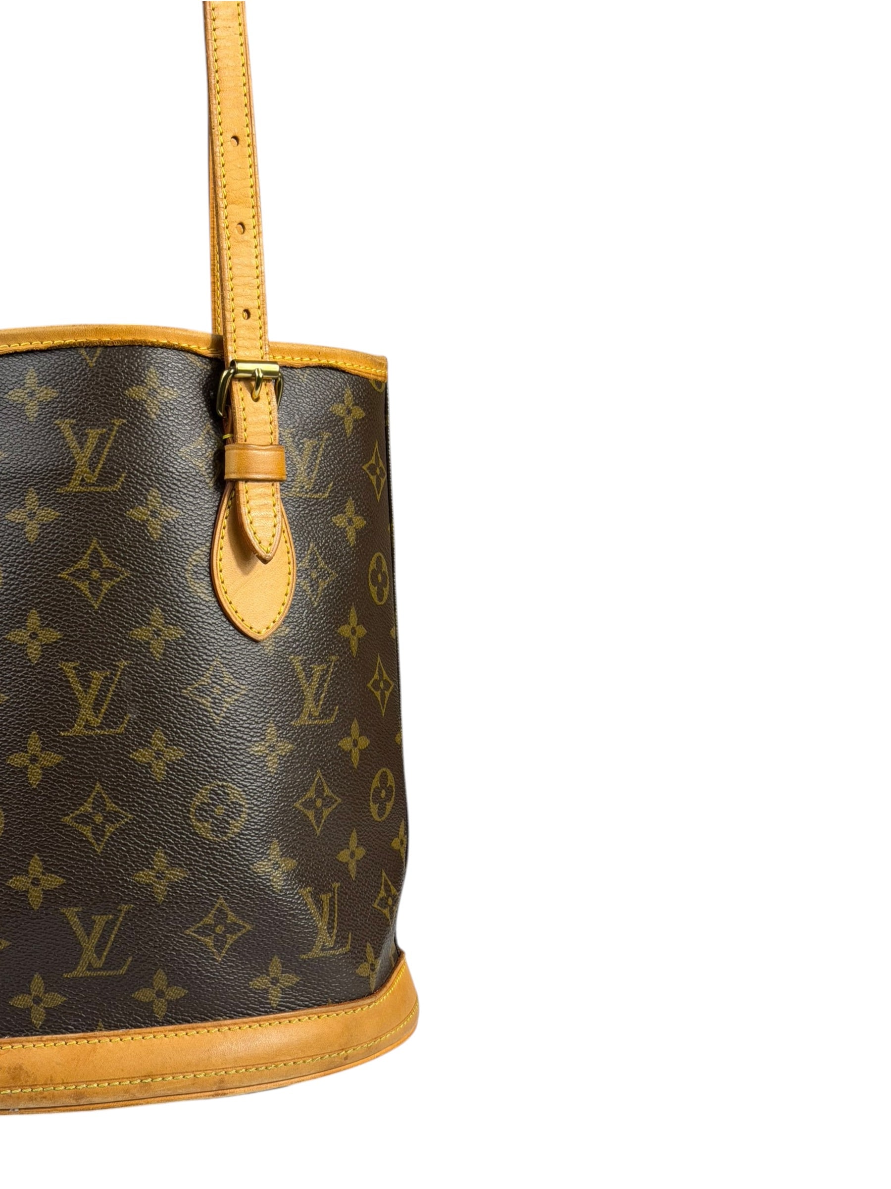 Louis Vuitton Monogram Petit Bucket Bag PM