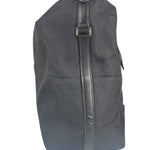 Gucci Black Leather Trim Belted Tote