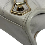 Balenciaga Grey Leather Nano City Two-Way Bag