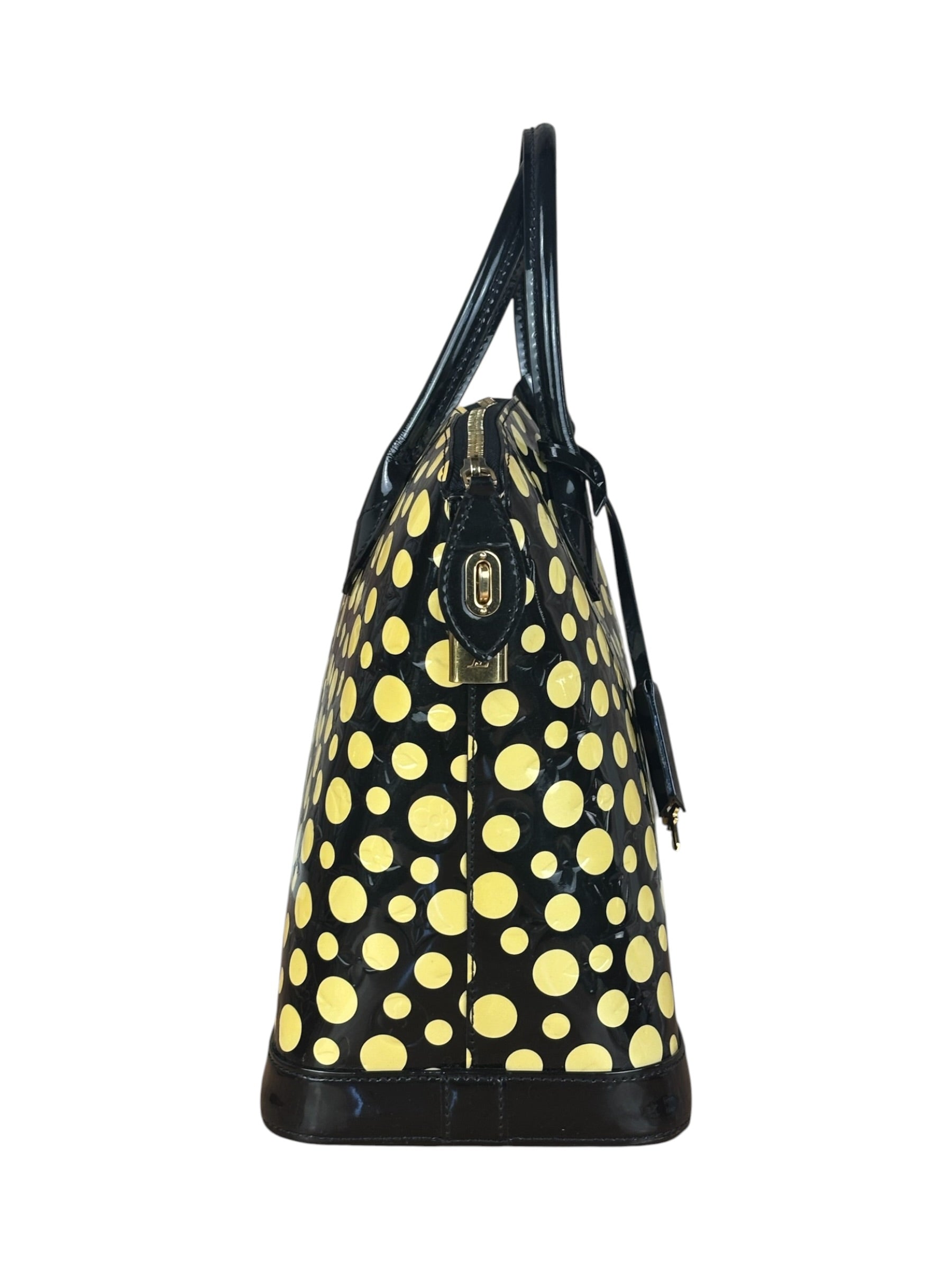Louis Vuitton x Yayoi Kusama Infinity Dots Lockit Hand Bag MM
