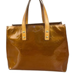 Louis Vuitton Bronze Monogram Vernis Reade Tote Bag PM
