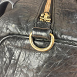 Alexander Wang Black Leather Rocco Duffel Line Shoulder/HandBag
