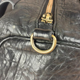 Alexander Wang Black Leather Rocco Duffel Line Shoulder/HandBag