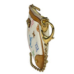 Louis Vuitton White Leather Milla Pochette MM