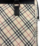 Burberry Beige Canvas Nova Check Tote Bag