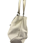 Coach Cream Pebbled leather Carryall Soho Shoulder Bag
