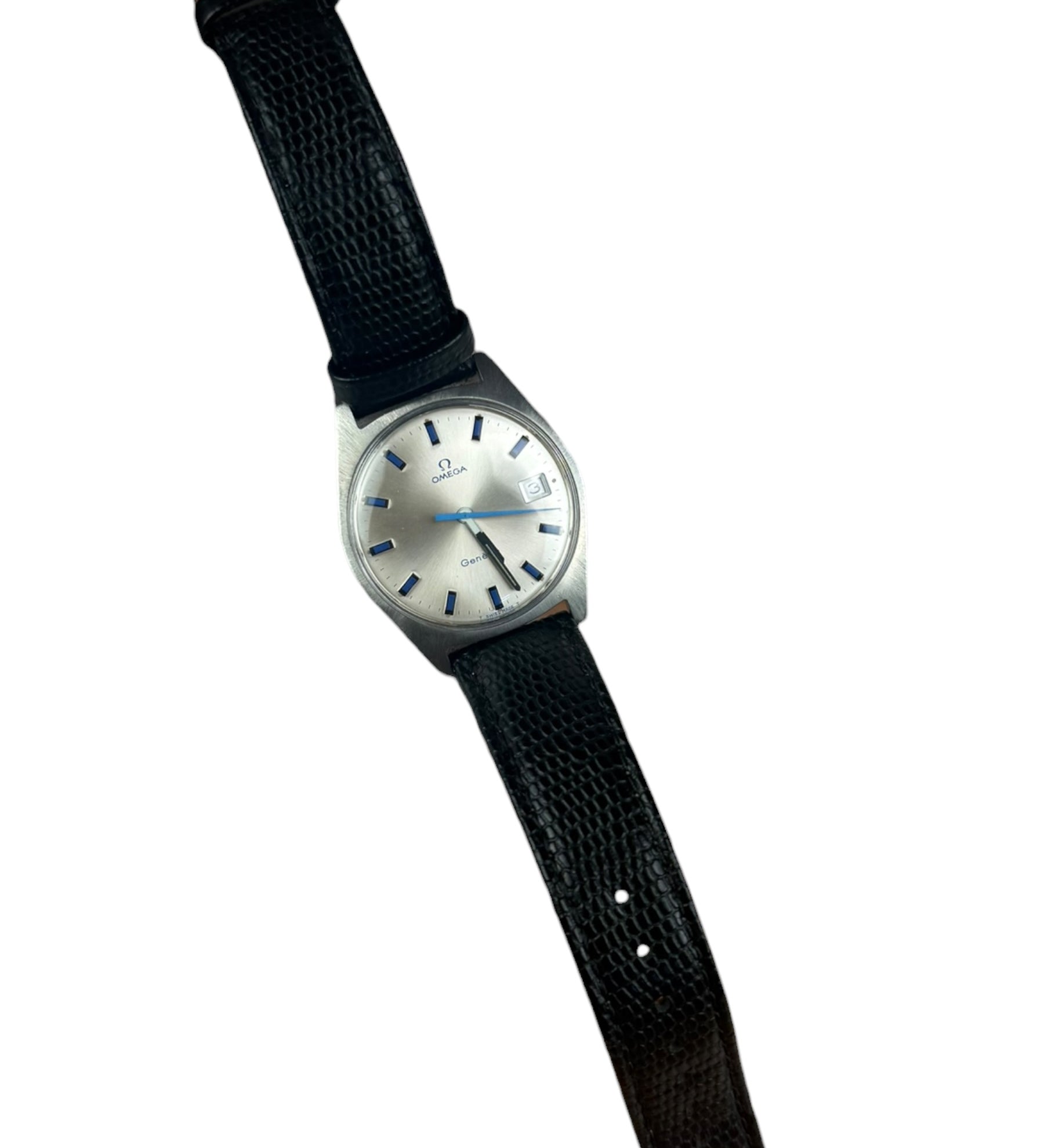 Omega Geneve Blue Hand 1969